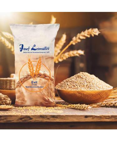 Fleim ller Chicken Food Against Mites 5kg - Dust-Free Laying Hen Feed Pellets - Premium Natural Ingredients with Citrus & Herbs - 100% GMO-Free - AMA Seal of Quality - Buy Online on GoSupps.com
