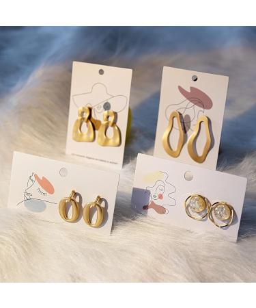 Temlum 100 Pcs Earring Display Cards with Self-Sealing Bags - Jewelry Packaging Supplies - Buy Online on GoSupps.com