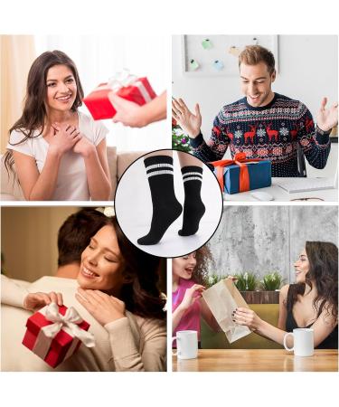 Shop 6 Pairs of Cotton Sports Socks for Men & Women | Striped Tennis Socks | Size 38-43 - International Shipping Available - Buy Online on GoSupps.com