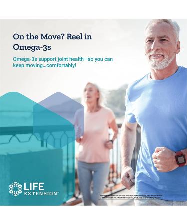 Life Extension Mega EPADHA 120 Softgels - Omega-3 Support for Heart & Brain Health - Buy Online on GoSupps.com