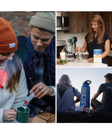 RecoverORS Electrolyte Powder & Vitamin C Hydration Pack - Keto-Friendly Adult Oral Rehydration Solution (4-Pack) - Buy Online on GoSupps.com