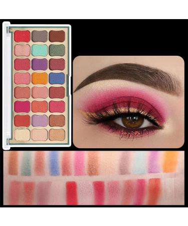 Eyeshadow Makeup Palette | Long Lasting Shimmer Eye Shadow Palette | Natural Multicolor Nude Eye Makeup with Eyeshadow Brush and 06 - Buy Online on GoSupps.com