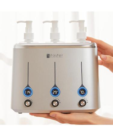 Master Massage Oil Warmer with Temperature Control & LED Display - Ideal for Massage Oils & Lotions - Includes Donor Bottle - 3-Fold Design - Buy Online on GoSupps.com