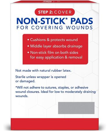 All Health Non Stick Pads 2x3 Inch - 100 Count (Pack of 1) | Cover Wounds & Prevent Infection - Buy Online on GoSupps.com