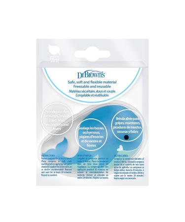 Dr. Brown's Cold Comfort Compress Baby Ice Pack - 2-Pack - Buy Online on GoSupps.com