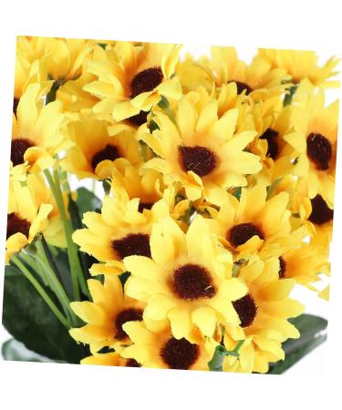 Zerodeko 3pcs Sunflower Plant Decor Bouquet Decors Flower Arrangement Bouquets Ramo De Flores Artificiales Artificial Flower Bouquets Home Decoration Plants Decor Silk Flower Wedding Bundle As Shown 33X17X17cm - Buy Online on GoSupps.com