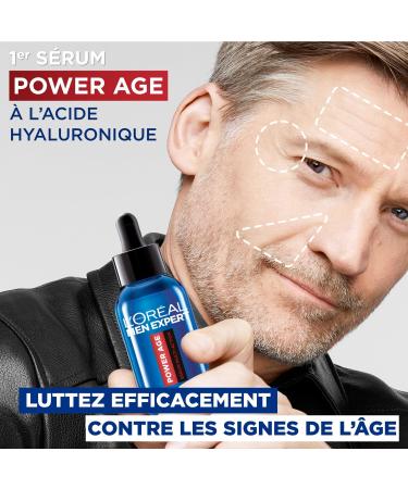 L'Or al Paris - Hyaluronic Acid Facial Care Routine For Women & Men - Revitalift Filler & L'Or al Men Expert Anti-Wrinkle & Moisturizing Serum - For All Skin Types - Pack of 2x30 ml - Buy Online on GoSupps.com