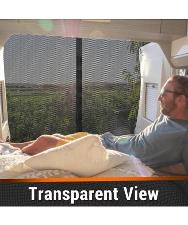 Jonrryin Magnetic Wing Door Trunk Cover - 180x150cm Sun Protection Curtains & Mosquito Net for Caravans Motorhomes & Camping Accessories - Buy Online on GoSupps.com