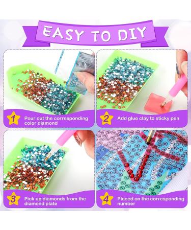 Kids Animal Diamond Painting Kit - 8 Pieces | Easy DIY Crystal Art for Home Decor (Classic Style) - Buy Online on GoSupps.com