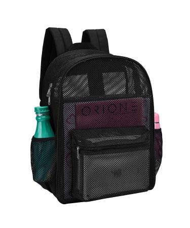 Heavy Mesh Backpack Beach Backpack,Perspective College Backpack with Padded Shoulder Strap, Suitable for Swimming Diving Outdoor Sports,Carry Portable Oxygen Tank - Buy Online on GoSupps.com