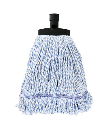 SWOPT Cotton Blend Mop Head  Cleaning Head Interchangeable with All SWOPT Cleaning Products for More Efficient Cleaning and Storage  Great to Use on Wood, Laminate or Tile Floors, Machine Washable