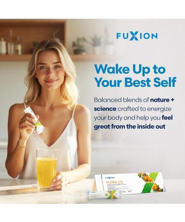 FuXion Flora Liv | Probiotic Drink | Probiotics for Women and for Men | Gut Health | Helps Mantain Balance of the Instestinal Flora | Lactobacillus and Bifidobacterium | Sweet Granadilla Flavor | 28u - Buy Online on GoSupps.com
