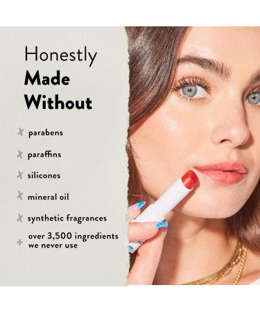 Tinted Lip Balm - Fruit Punch by Honest for Women - 0.141 oz Lip Balm - Buy Online on GoSupps.com