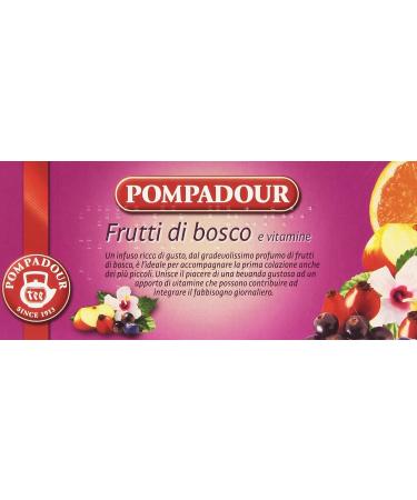  Pompadour Pompadour Infections Mix Fruits by Bosco 20 sachets - Buy Online on GoSupps.com