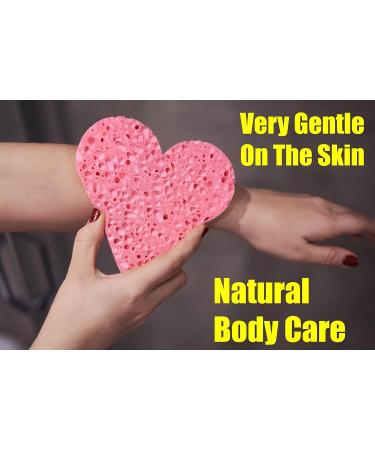 Calypso Natural Love Bath Sponge - Eco-Friendly Soft Bath Essentials for a Luxurious Spa Experience - Buy Online on GoSupps.com