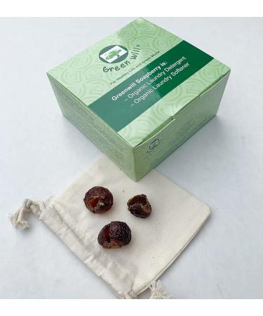 Shop Greenwill Organic De-seeded Soapberry - 6oz Natural Laundry Detergent with Wash Bag | Eco-Friendly Vegan International Shipping - Buy Online on GoSupps.com
