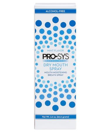 PRO-SYS Alcohol-Free Dry Mouth Spray - Sugar-Free, Mild Mint Flavor - 2 fl. oz - Buy Online on GoSupps.com