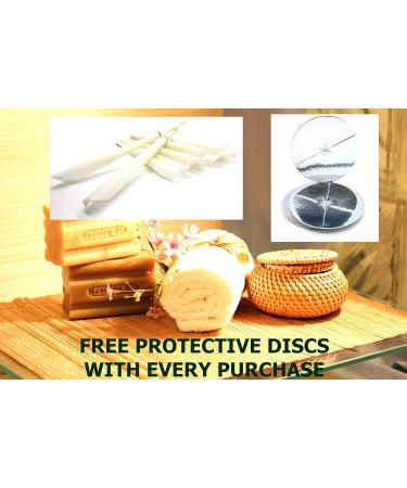 Hopi Ear Candles Natural Ear Candles 12 Pack (6 pairs) Beeswax Ear Candling Cones Organic ear wax removal blocked ears therapeutic tinnitus relief sinus release migraine relief holistic treatment - Buy Online on GoSupps.com