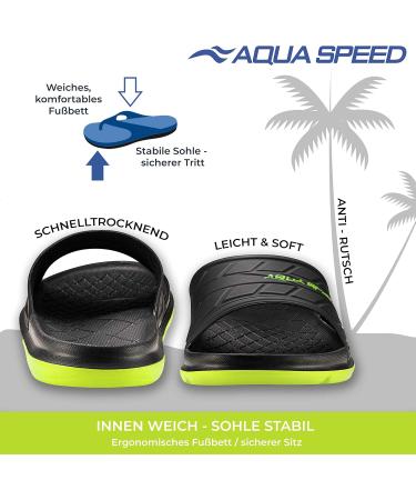 Aqua Speed Aspen Badelatschen & Frottee Handtuch - Unisex Duschsandalen 43 EU | Hochwertige Badeschlappen f r Komfort und Stil - Buy Online on GoSupps.com