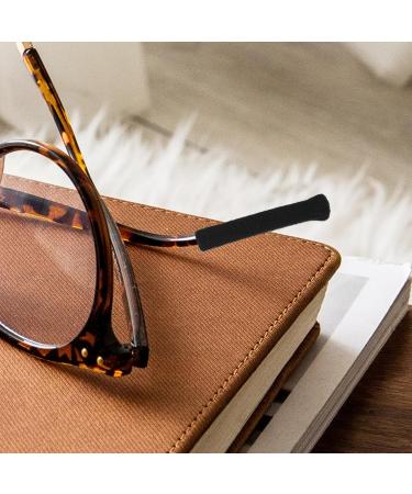 GLEAVI Glasses Ear Pads Soft Knitted Cotton Fabric Non-Slip Temple Tips | Black Eyewear Accessories for Ultimate Comfort - Buy Online on GoSupps.com