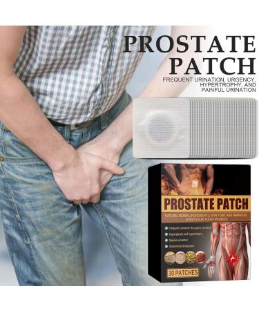 Prostate Treatment Patch Set Convenient 30Pcs Easy to Use Prostate Care Patch for After Bathing for Before Sleep - Buy Online on GoSupps.com