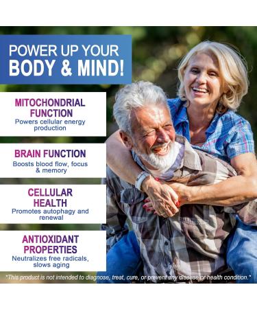 LILICARE Methylene Blue Gummies for Humans | Upgraded Antioxidant & Brain Booster Supplement for Cognitive Function, Energy, Cellular& Mitochondrial Health | Pure, Fast-Absorbing, Vegan, 60 Counts - Buy Online on GoSupps.com