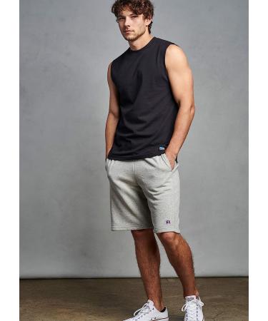 Russell Athletic Men's Black 100% Cotton Sleeveless Muscle T-Shirt - Size Large - Buy Online on GoSupps.com