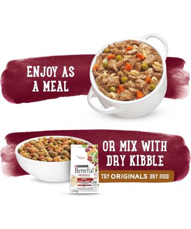Beneful Prepared Meals Wet Dog Food Beef Stew - 283 g Tub (8 Pack) - Buy Online on GoSupps.com