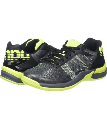 Kempa Unisex Kids Attack Contender Junior Handball Shoes 30 EU - Black/Antracita/Yellow - International Shipping Available - Buy Online on GoSupps.com
