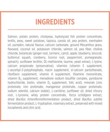 Nutrience Care Sensitive Skin & Stomach Hypoallergenic Cat Food Salmon & Pumpkin 5 kg (11 lb) 5 kg (Pack of 1) - Buy Online on GoSupps.com