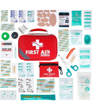 250-Piece 2-in-1 First Aid Kit for Car - Essential Emergency Supplies for Businesses, Home, Travel, Workplace & More - Buy Online on GoSupps.com