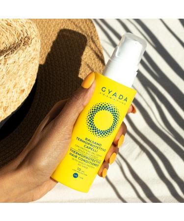 GYADA COSMETICS SPF10 Thermoprotector sun protection with detangling effect protects against dryness for moisturizing and nourished hair with aloe vera and oat juice 150 ml - Buy Online on GoSupps.com