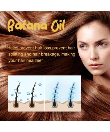 Batana Hair Oil moisturizes and repairs dry and frizzy hair smoothes and thickens hair growth and prevents hair loss and breakage (1) - Buy Online on GoSupps.com