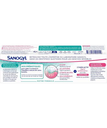 Sanogyl Biome Protect Gum Care Toothpaste 75 ml - Buy Online on GoSupps.com