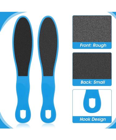 Wllhyf 4-Piece Double-Sided Pedicure Tool Set - Reusable Foot Scrubber for Dead Skin Remover Foot Care for Wet Dry & Cracked Feet - Buy Online on GoSupps.com