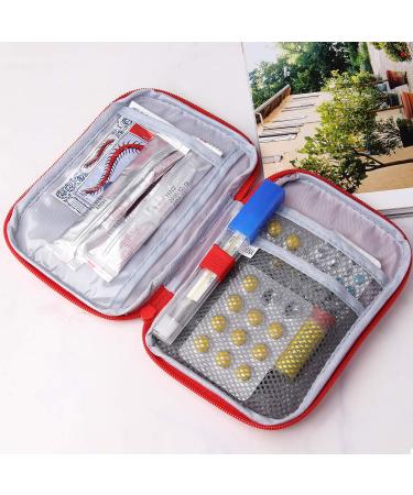 JIakai 2 Packs Mini Portable Empty First Aid Pouch for Outdoor Emergency - 7x5 inch - Buy Online on GoSupps.com