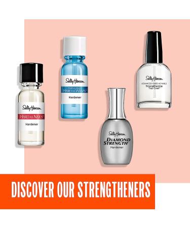 Sally Hansen Hard As Nails Natural Tint Nail Strengthener - 0.45 fl oz | Clear Nail Hardener & Strengthener - Buy Online on GoSupps.com