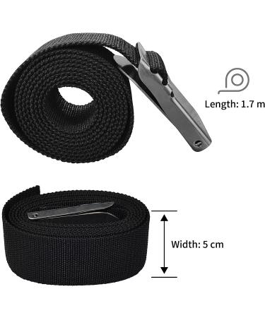 ELFGO Adjustable Diving Weight Belt with Quick Release Buckle - 67 Inch Nylon Webbing for Scuba Diving & Spearfishing - Buy Online on GoSupps.com