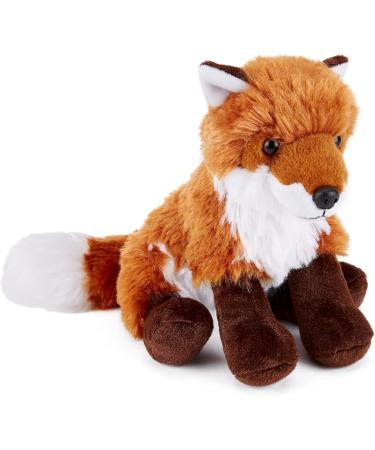 Zappi Co Kids' Plush Fox Toy from Safari Animals Collection - 23cm Soft Cuddly Stuffed Animal - Buy Online on GoSupps.com