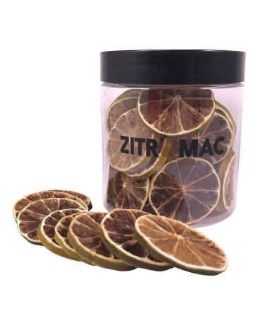 ZITROMAC Dehydrated lime for cocktails Dry fruits without sugar for cocktails decoration confectionery Christmas Drinks Dried lime slice natural 100 no additives just fruit Small jar 60 gr Small jar