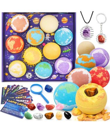 Bombes de bain avec jouets l'int rieur 10 pi ces/ensemble 60 g bombes de douche ingr dients naturels boules bain plan te avec jouet cach l'int rieur pour gar ons et filles avec jouets do
