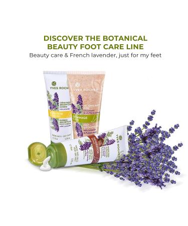 Yves Rocher Lavender & Pumice Foot Scrub - 2.5 Oz - Exfoliating Treatment - Buy Online on GoSupps.com