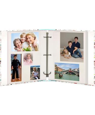 Pioneer Photo Albums TR-100D 3-Ring Explosion Magnetic Photo Album - Bold Flower Design - 100 Pages - Buy Online on GoSupps.com