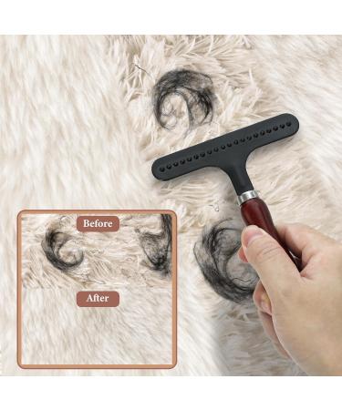 Professional Undercoat Rake Deshedding Rake Pet Hair Tangles Knots Grooming Brush Universal Pet Knots Remover Pet Detangling Brush with Non Slip Handle for Easy Carpet and Pet Tangles Removing - Buy Online on GoSupps.com
