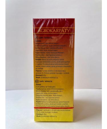 Lymph Herbal Tea for Lymphatic System | Natural Herbal Tea (20 Tea Bags 40g) - Buy Online on GoSupps.com