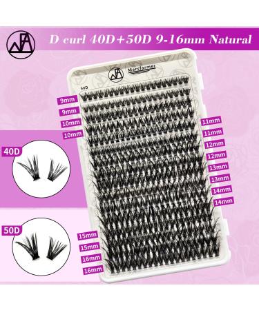 640pcs Lash Clusters Kit - 9-16mm D Curl Individual Lashes for DIY Extensions with Applicator Tweezer - Best False Eyelashes - Buy Online on GoSupps.com