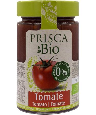 PRISCA 100% Organic Strawberry Jams - Tomato - Orange - No Sugar Added - Certified Organic Product - Packaging of 3 units of 240 GR each - Buy Online on GoSupps.com