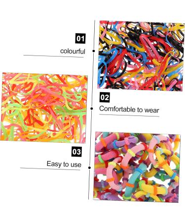 minkissy 4 Sets Children's Headgear Tiny Hair Clips Kids Hair Accessory Kit Mini Hair Clamps Fashion Hair Clips Ponytail Holders Lovely Hair Rope Elasticity Rubber Band Bow Tie Girl Child - Buy Online on GoSupps.com