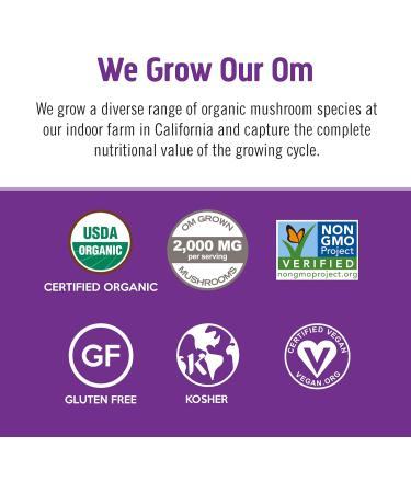 OM MUSHROOM SUPERFOOD Hot Chocolate Blend Mushroom Powder 8.47 Ounce and Lion s Mane Mushroom Gummies 60 Count Strawberry Bundle - Buy Online on GoSupps.com