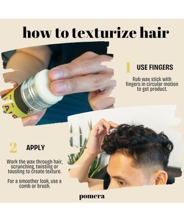 Pomera Hair Wax Stick Wax Stick for Hair Wigs Edge Control Slick Stick Hair Pomade Stick Non-greasy Styling Wax for Fly Away & Edge Frizz Hair 2.57 Oz - Buy Online on GoSupps.com